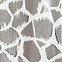 snowy frosty window design vinyl curtain on clear background