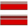 striped bath tub width extra long shower curtain in grey, ruby red or beige