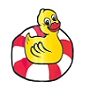 rubber ducky peva shower curtain