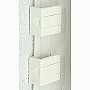keep the water inside your tub or shower area with these shower curtain clips in white or clear