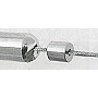 wire shower curtain rod tension to over 16 feet