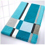 luxury bathroom mats with contemporary modern design in yellow, blue, pink, green and aqua