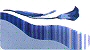 Stunning calla lily designin a range of blues. Softblue tones to bold deepdark blue
