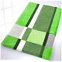 luxury bathroom mats with contemporary modern design in yellow, blue, pink, green and aqua