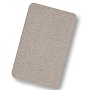 microfiber bath rug in closeout in mauve grey