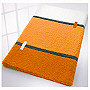 plush bath rug in magenta, aqua, spring green or carrot