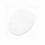 elongated lid covers in over 14 solid colors with drawstrings to conform to your toilet lid