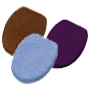 elongated lid covers in over 14 solid colors with drawstrings to conform to your toilet lid